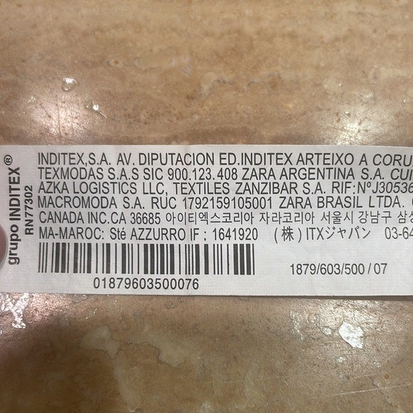 Girls Zara Denim Shorts - Size 7 - Picture 4 of 4